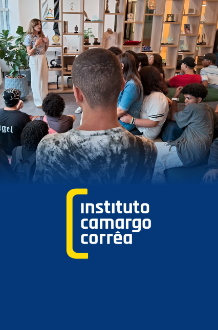 Foto do evento no instituto camargo corrêa