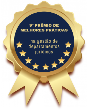 Imagem do selo Prêmio Melhores Práticas na Gestão de Departamentos Jurídicos