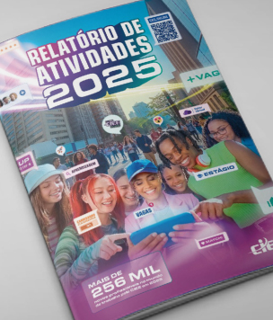 capa do relatório de atividades do CIEE 2025