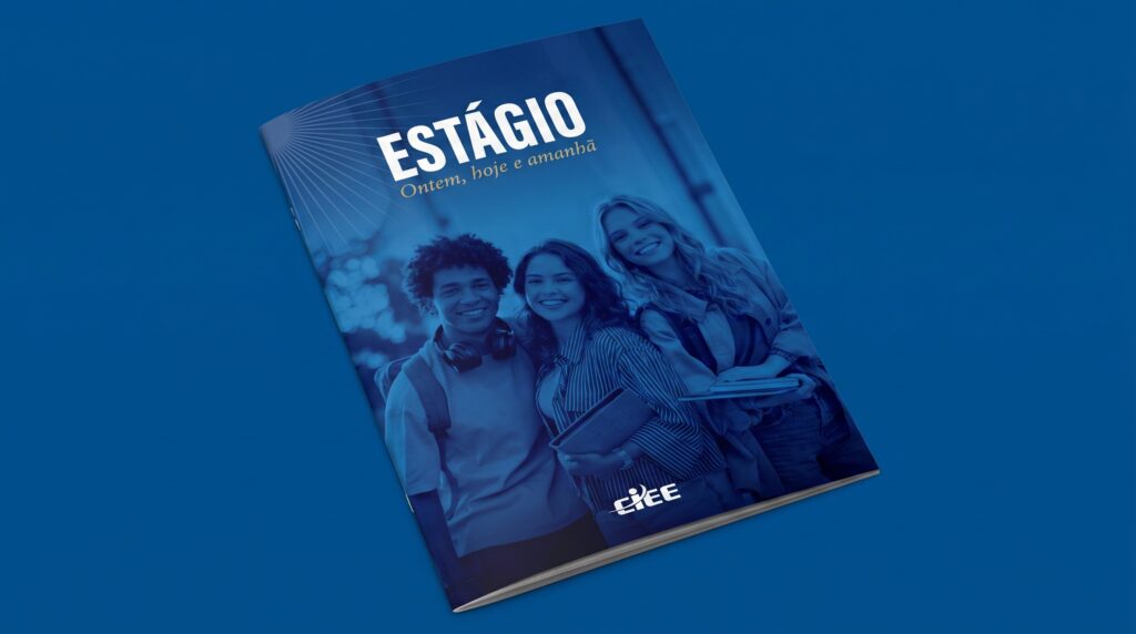 Capa do Livro “Estágio: ontem, hoje e amanhã” mostra a história do programa no Brasil
